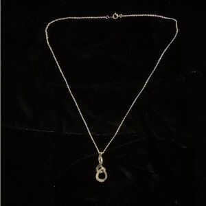 Kays_Sterling_Silver_Black_Diamond_Twisting_Infinity